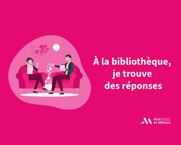 A la bibliothèque, je...