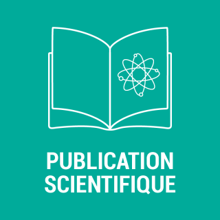 Publication scientifique livre ouvert avec atomes