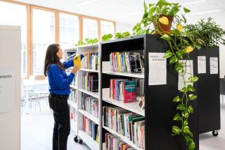 étudiante à l'AtriuM d'Angers